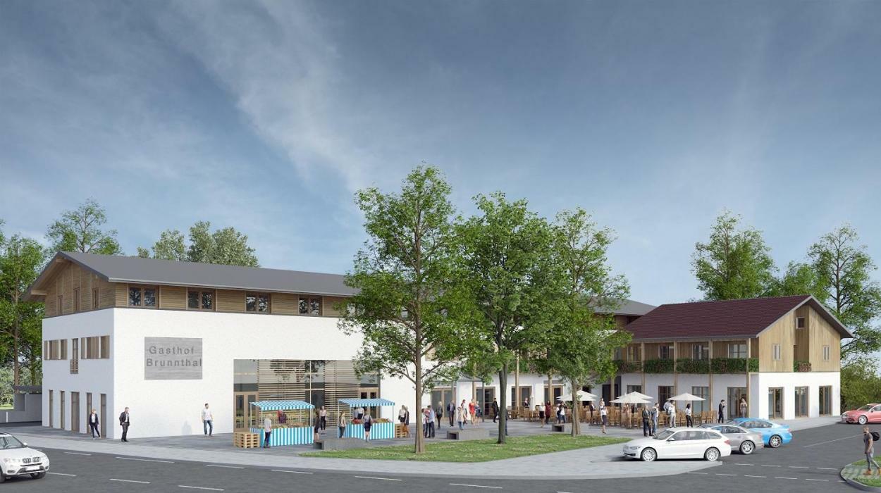 Hotel Brunnthal Eksteriør bilde